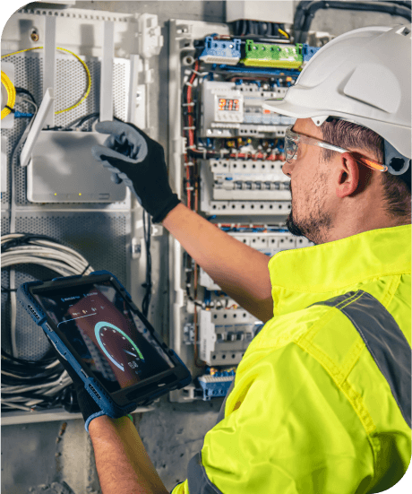 Image of an electrician