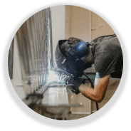 Photo of a welder